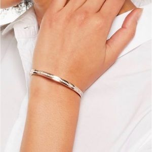 Kate Spade New York Silver Ring it Up Pave Bangle-